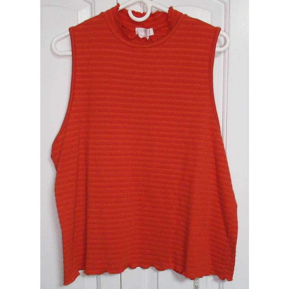 Planet Gold Orange Tank top